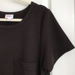 LulaRoe Medium Carly brown maxi dress